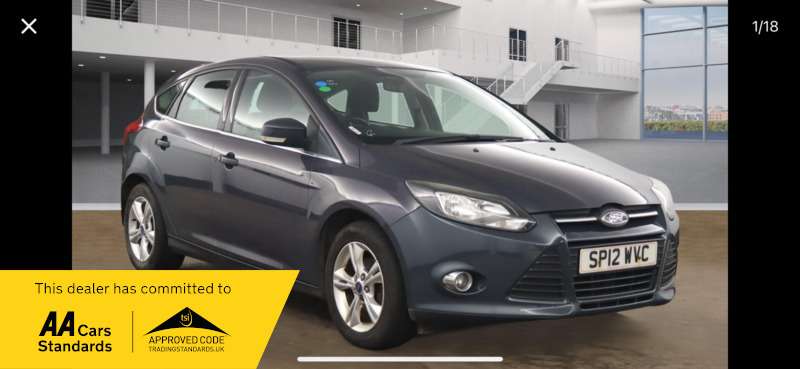 Check out this Ford Focus 2012 Petrol Manual