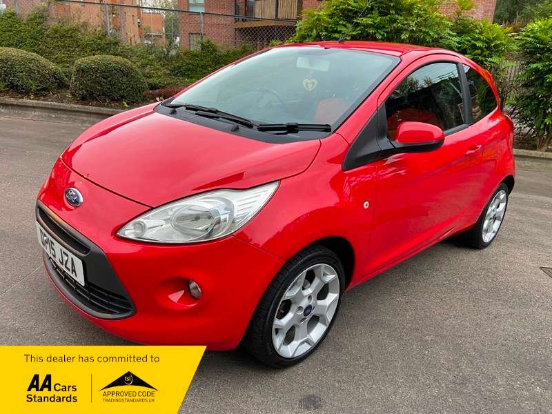 A 2015 FORD KA 1.2 ZETEC 3DR A 2015 FORD KA 1.2 ZETEC 3DR
