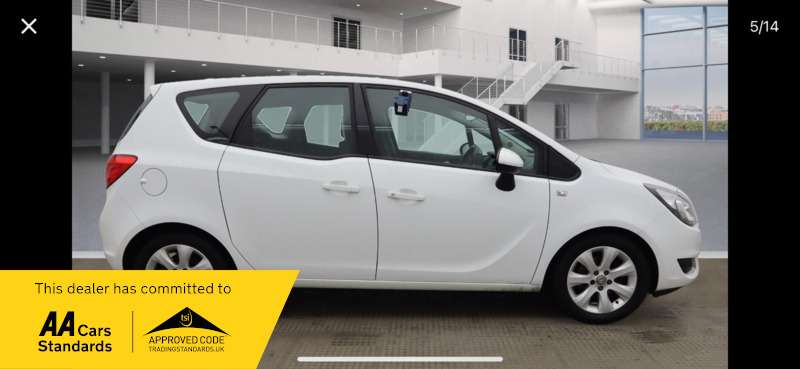 2017 VAUXHALL MERIVA 2017 VAUXHALL MERIVA