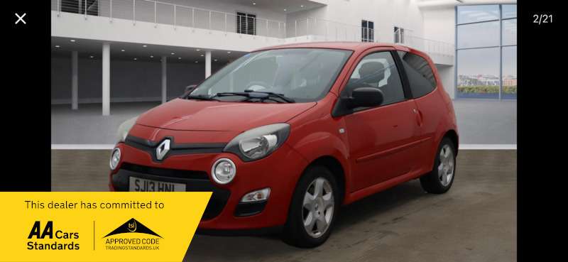 A 2013 RENAULT TWINGO 1.2 DYNAMIQUE 16v 3Dr A 2013 RENAULT TWINGO 1.2 DYNAMIQUE 16v 3Dr