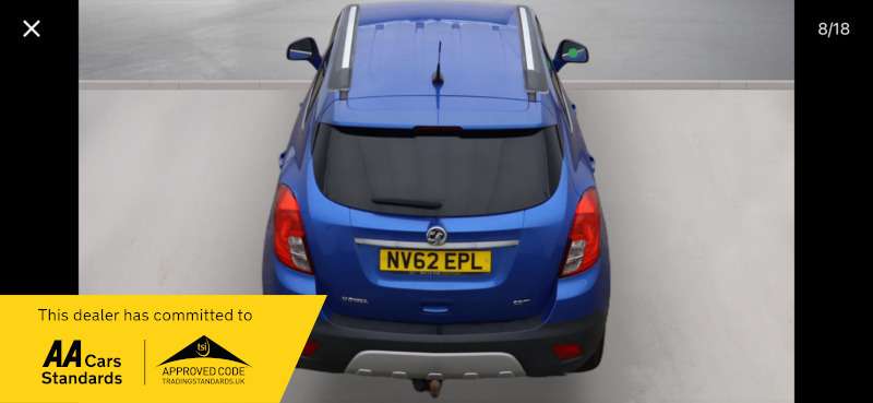 2012 VAUXHALL MOKKA 2012 VAUXHALL MOKKA
