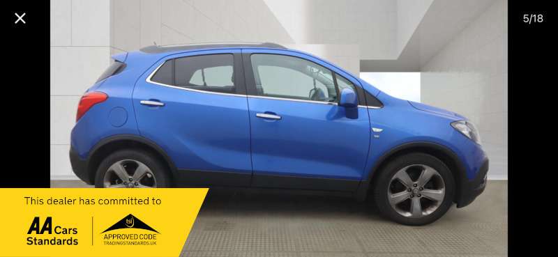 2012 VAUXHALL MOKKA 2012 VAUXHALL MOKKA