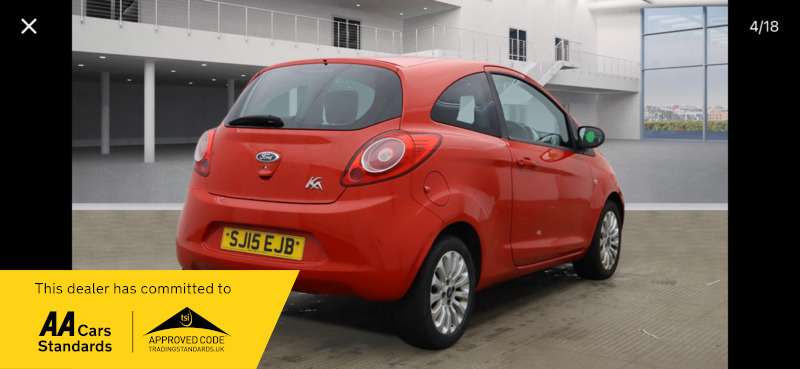 2015 FORD KA 2015 FORD KA
