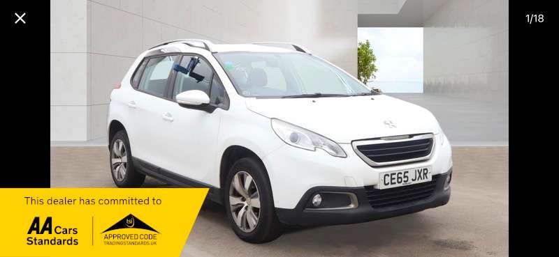 A 2015 PEUGEOT 2008 BLUE 1.6 HDI ACTIVE ESTATE A 2015 PEUGEOT 2008 BLUE 1.6 HDI ACTIVE ESTATE