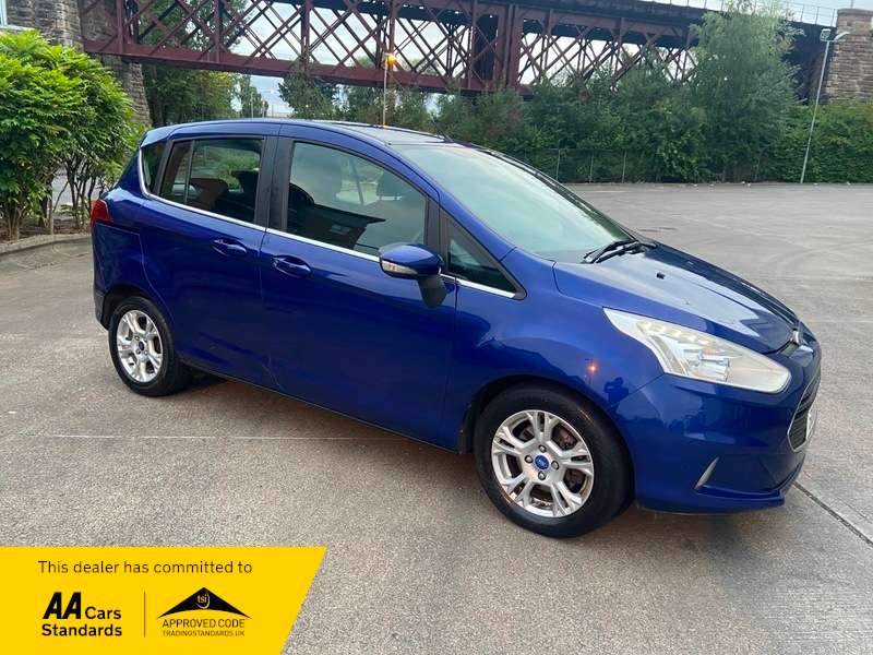 A 2014 FORD B-MAX 1.0T 100 ZETEC 5DR A 2014 FORD B-MAX 1.0T 100 ZETEC 5DR