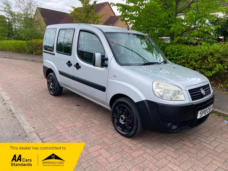 A 2010 FIAT DOBLO 8V ACTIVE GLENEAGLES WHEELCHAIR ADAPTED A 2010 FIAT DOBLO 8V ACTIVE GLENEAGLES WHEELCHAIR ADAPTED