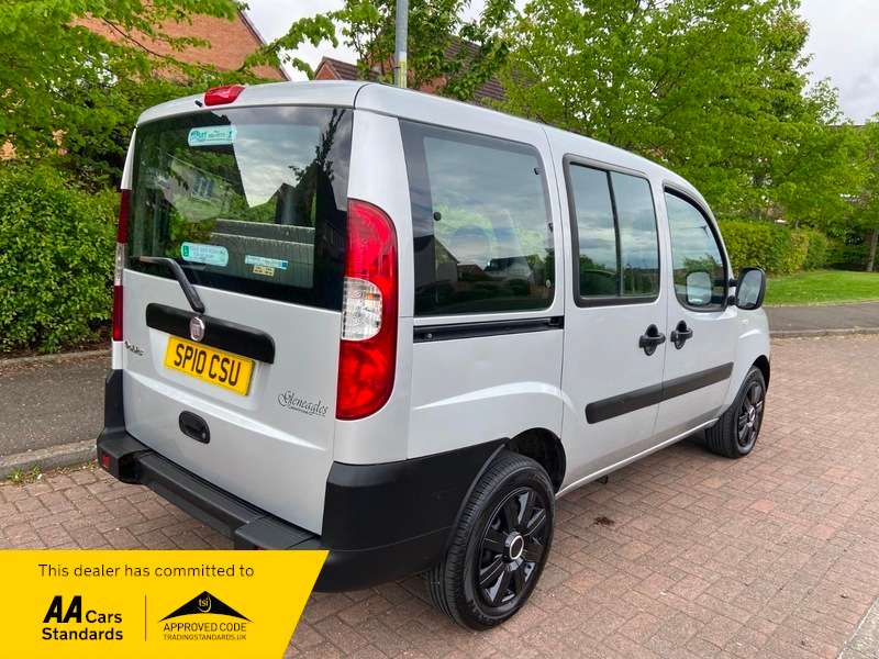 A 2010 FIAT DOBLO 8V ACTIVE GLENEAGLES WHEELCHAIR ADAPTED A 2010 FIAT DOBLO 8V ACTIVE GLENEAGLES WHEELCHAIR ADAPTED