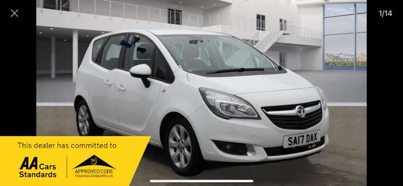 2017 VAUXHALL MERIVA 2017 VAUXHALL MERIVA
