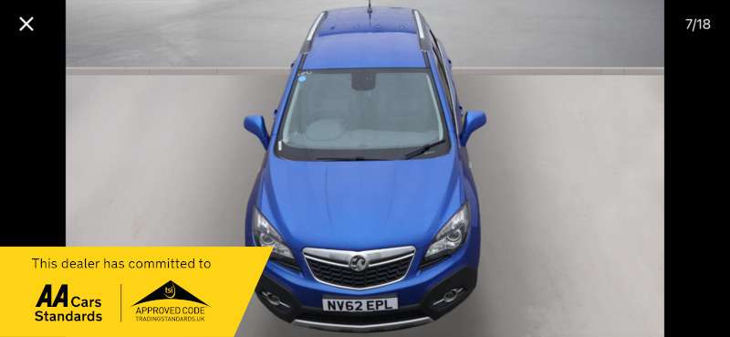 2012 VAUXHALL MOKKA 2012 VAUXHALL MOKKA