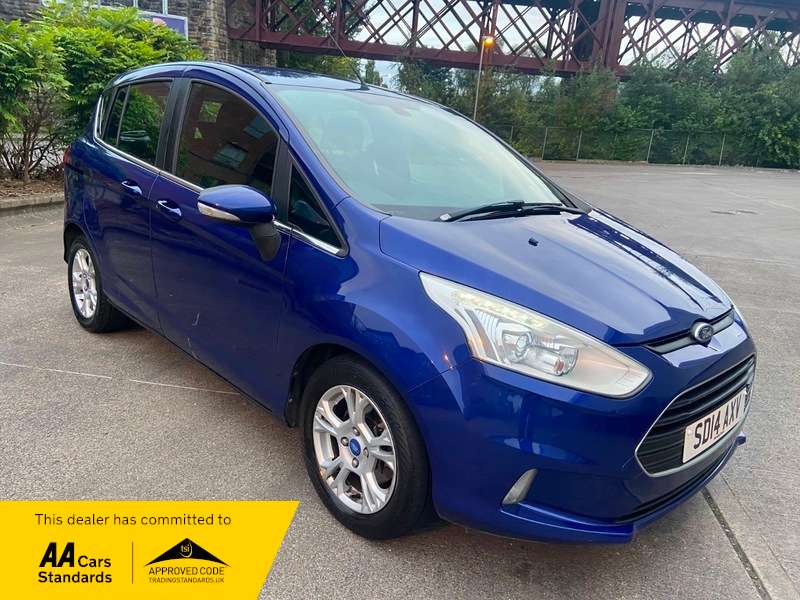 A 2014 FORD B-MAX 1.0T 100 ZETEC 5DR A 2014 FORD B-MAX 1.0T 100 ZETEC 5DR