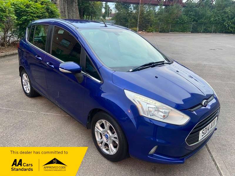 A 2014 FORD B-MAX 1.0T 100 ZETEC 5DR A 2014 FORD B-MAX 1.0T 100 ZETEC 5DR