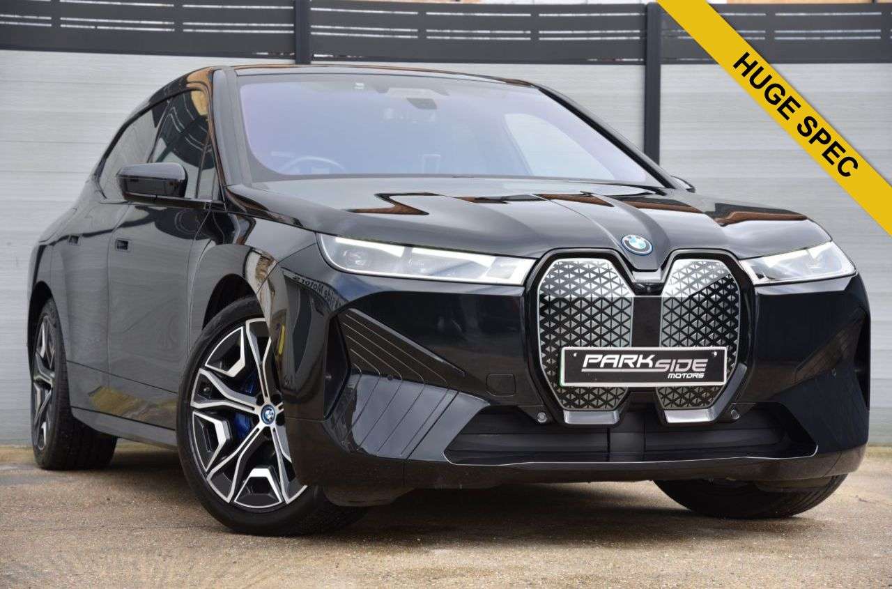 A 2022 BMW IX 50 111.5kWh M Sport SUV 5dr Electric Auto xDrive (523 ps) COMFORT PACK | FS A 2022 BMW IX 50 111.5kWh M Sport SUV 5dr Electric Auto xDrive (523 ps) COMFORT PACK | FS