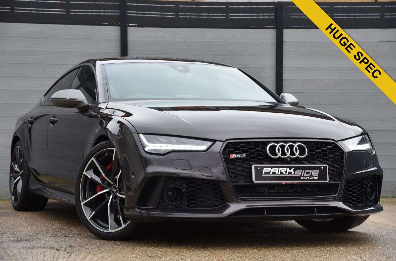 A 2017 AUDI RS7 4.0 TFSI V8 Performance Sportback 5dr Petrol Tiptronic quattro Euro 6 (s/s) A 2017 AUDI RS7 4.0 TFSI V8 Performance Sportback 5dr Petrol Tiptronic quattro Euro 6 (s/s)