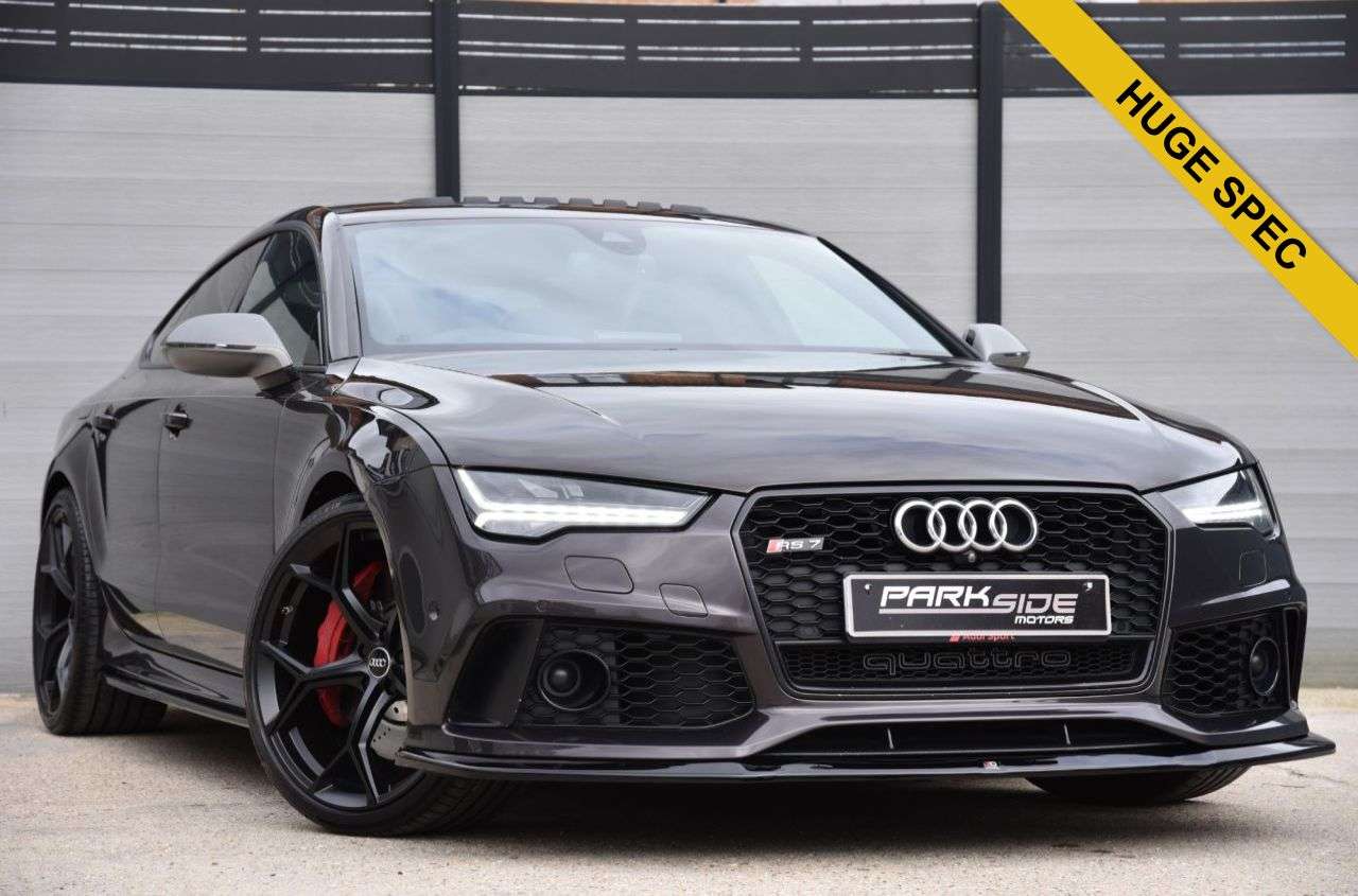 A 2017 AUDI RS7 4.0 TFSI V8 Performance Sportback 5dr Petrol Tiptronic quattro Euro 6 (s/s) A 2017 AUDI RS7 4.0 TFSI V8 Performance Sportback 5dr Petrol Tiptronic quattro Euro 6 (s/s)
