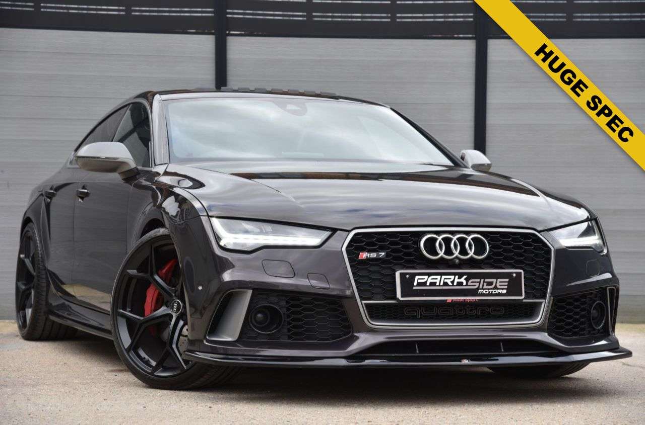 A 2017 AUDI RS7 4.0 TFSI V8 Performance Sportback 5dr Petrol Tiptronic quattro Euro 6 (s/s) A 2017 AUDI RS7 4.0 TFSI V8 Performance Sportback 5dr Petrol Tiptronic quattro Euro 6 (s/s)