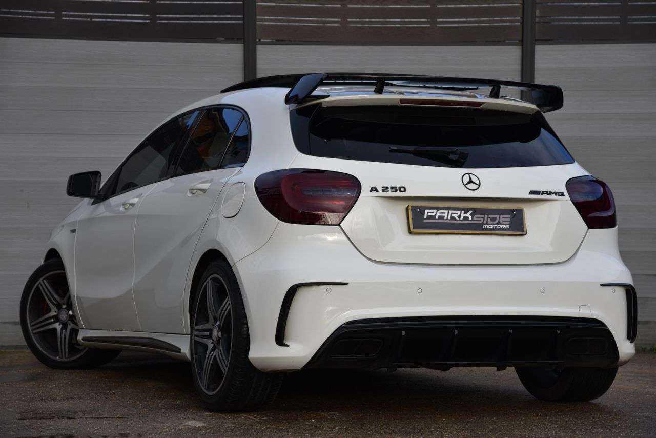 A 2015 MERCEDES-BENZ A-CLASS 2.0 A250 Engineered by AMG Hatchback 5dr Petrol 7G-DCT Euro 6 (s/s) (211 ps A 2015 MERCEDES-BENZ A-CLASS 2.0 A250 Engineered by AMG Hatchback 5dr Petrol 7G-DCT Euro 6 (s/s) (211 ps