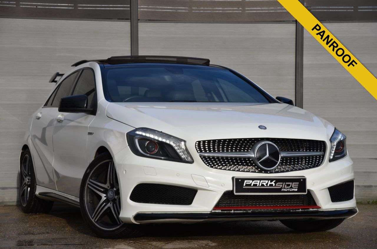 A 2015 MERCEDES-BENZ A-CLASS 2.0 A250 Engineered by AMG Hatchback 5dr Petrol 7G-DCT Euro 6 (s/s) (211 ps A 2015 MERCEDES-BENZ A-CLASS 2.0 A250 Engineered by AMG Hatchback 5dr Petrol 7G-DCT Euro 6 (s/s) (211 ps