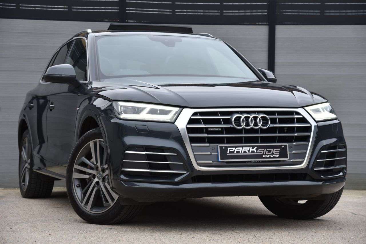 A 2017 AUDI Q5 2.0 TDI S line SUV 5dr Diesel S Tronic quattro Euro 6 (s/s) (190 ps) SATNAV A 2017 AUDI Q5 2.0 TDI S line SUV 5dr Diesel S Tronic quattro Euro 6 (s/s) (190 ps) SATNAV