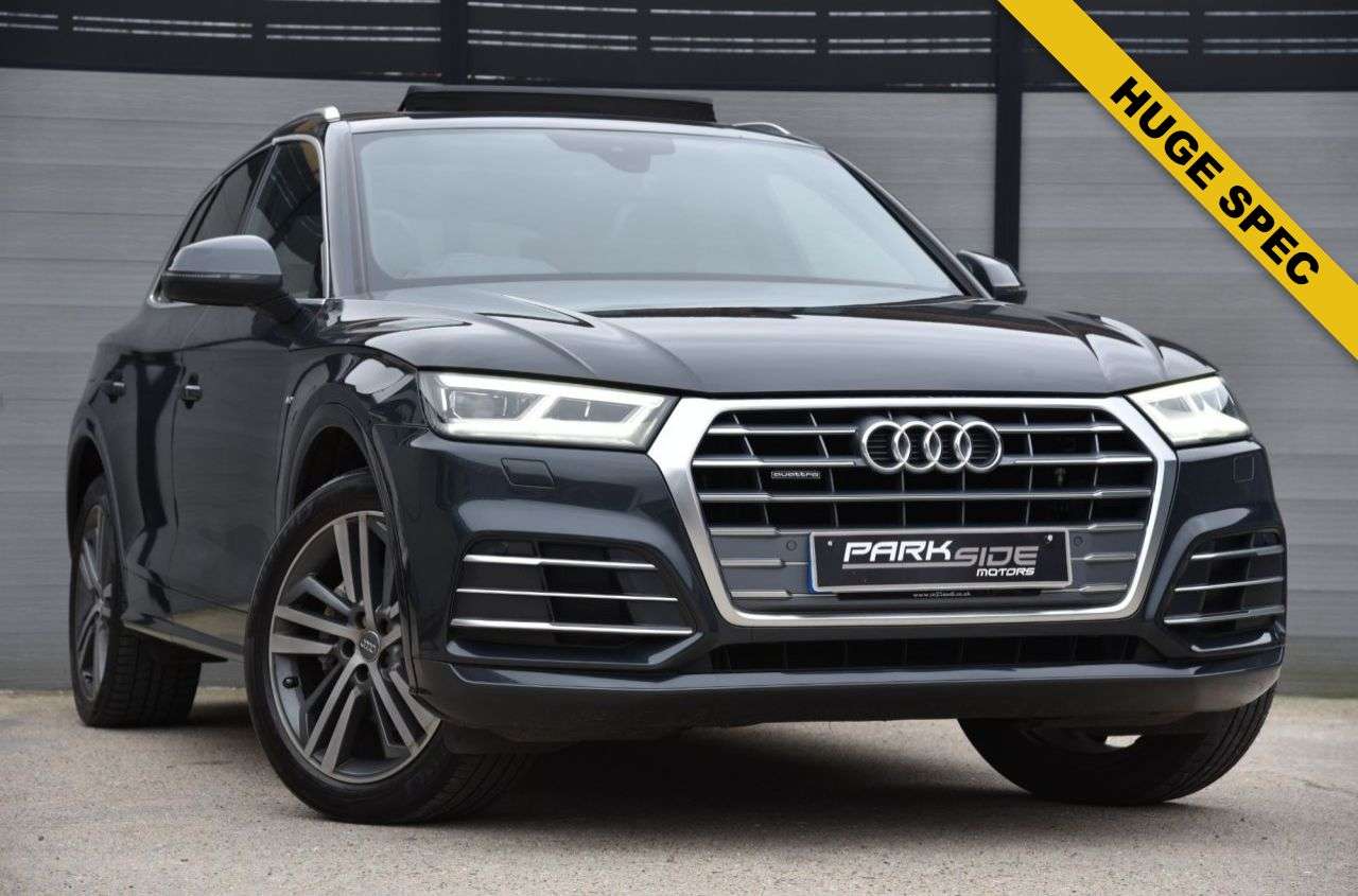 A 2017 AUDI Q5 2.0 TDI S line SUV 5dr Diesel S Tronic quattro Euro 6 (s/s) (190 ps) SATNAV A 2017 AUDI Q5 2.0 TDI S line SUV 5dr Diesel S Tronic quattro Euro 6 (s/s) (190 ps) SATNAV