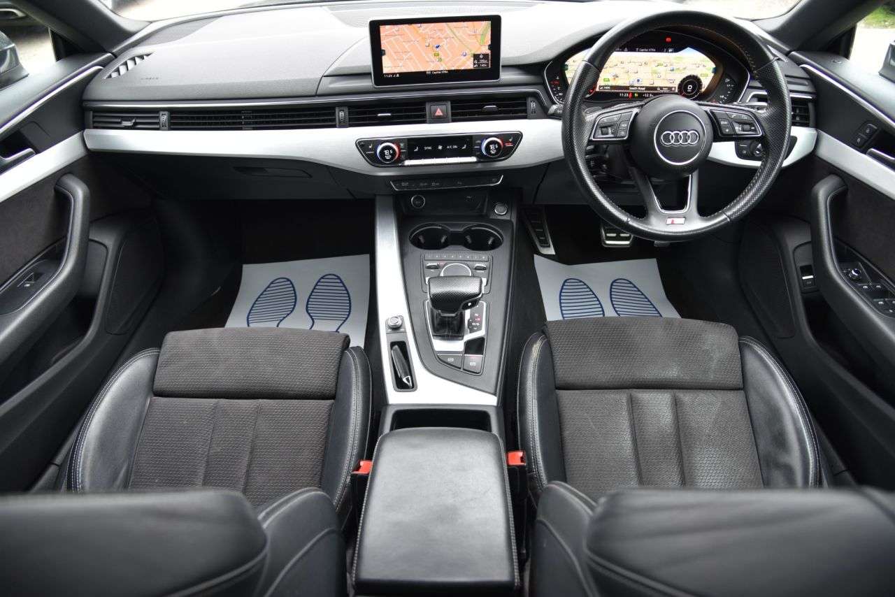 A 2018 AUDI A5 2.0 TFSI S line Sportback 5dr Petrol S Tronic Euro 6 (s/s) (190 ps) FSH | V A 2018 AUDI A5 2.0 TFSI S line Sportback 5dr Petrol S Tronic Euro 6 (s/s) (190 ps) FSH | V