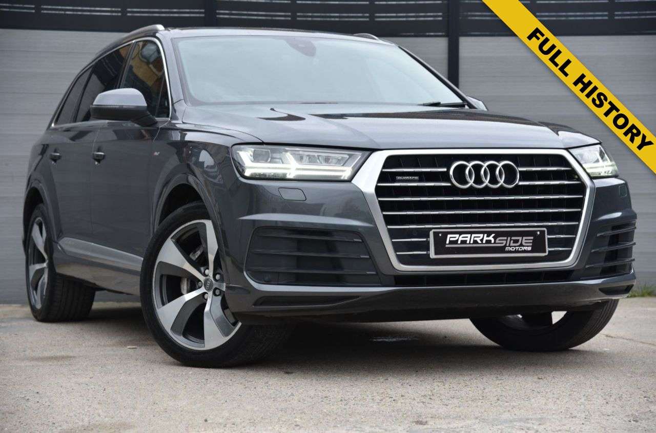 A 2016 AUDI Q7 3.0 TDI V6 S line SUV 5dr Diesel Tiptronic quattro Euro 6 (s/s) (272 ps) FS A 2016 AUDI Q7 3.0 TDI V6 S line SUV 5dr Diesel Tiptronic quattro Euro 6 (s/s) (272 ps) FS