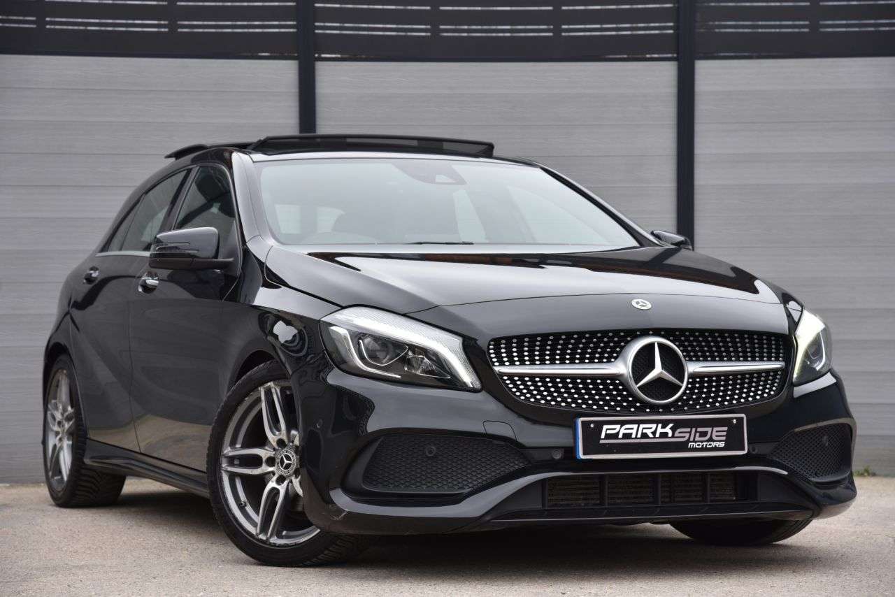 A 2017 MERCEDES-BENZ A-CLASS 1.5 A180d AMG Line (Premium Plus) Hatchback 5dr Diesel 7G-DCT Euro 6 (s/s) A 2017 MERCEDES-BENZ A-CLASS 1.5 A180d AMG Line (Premium Plus) Hatchback 5dr Diesel 7G-DCT Euro 6 (s/s)