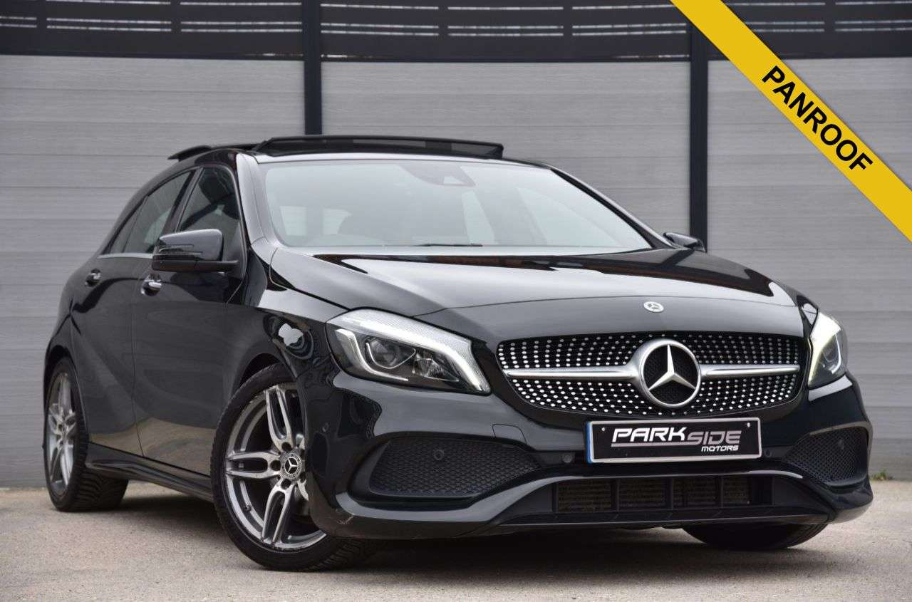 A 2017 MERCEDES-BENZ A-CLASS 1.5 A180d AMG Line (Premium Plus) Hatchback 5dr Diesel 7G-DCT Euro 6 (s/s) A 2017 MERCEDES-BENZ A-CLASS 1.5 A180d AMG Line (Premium Plus) Hatchback 5dr Diesel 7G-DCT Euro 6 (s/s)