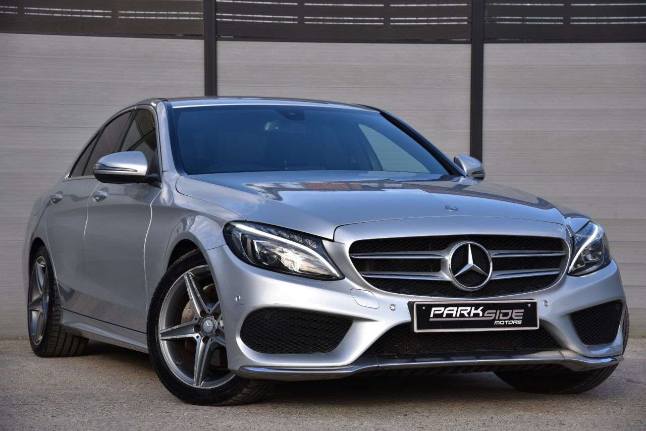A 2017 MERCEDES-BENZ C-CLASS 2.1 C220d AMG Line Saloon 4dr Diesel G-Tronic+ Euro 6 (s/s) (170 ps) LEATHE A 2017 MERCEDES-BENZ C-CLASS 2.1 C220d AMG Line Saloon 4dr Diesel G-Tronic+ Euro 6 (s/s) (170 ps) LEATHE