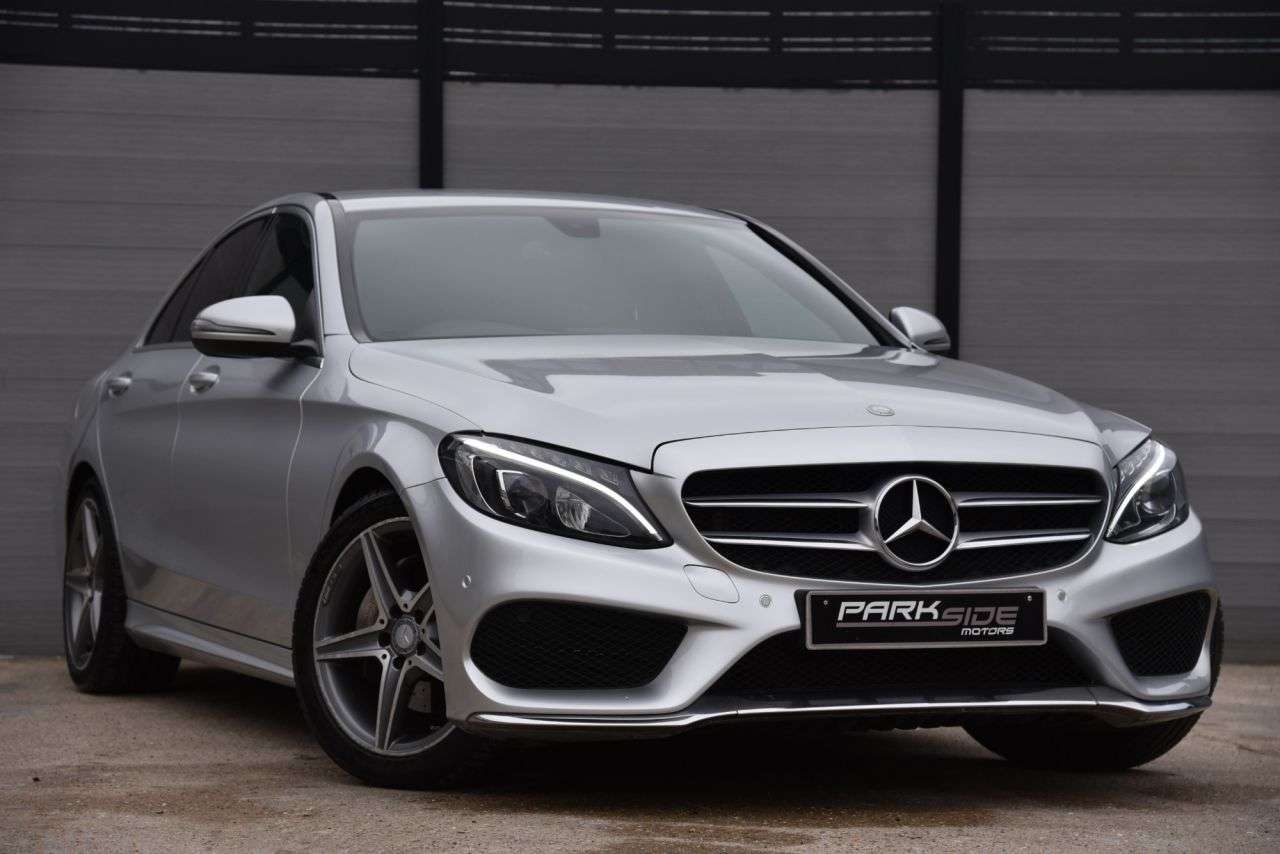 A 2017 MERCEDES-BENZ C-CLASS 2.1 C220d AMG Line Saloon 4dr Diesel G-Tronic+ Euro 6 (s/s) (170 ps) LEATHE A 2017 MERCEDES-BENZ C-CLASS 2.1 C220d AMG Line Saloon 4dr Diesel G-Tronic+ Euro 6 (s/s) (170 ps) LEATHE