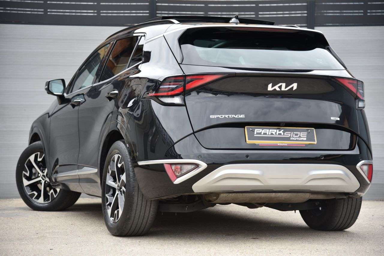 A 2023 KIA SPORTAGE 1.6 h T-GDi 4 SUV 5dr Petrol Hybrid Auto Euro 6 (s/s) (226 bhp) SATNAV | VA A 2023 KIA SPORTAGE 1.6 h T-GDi 4 SUV 5dr Petrol Hybrid Auto Euro 6 (s/s) (226 bhp) SATNAV | VA