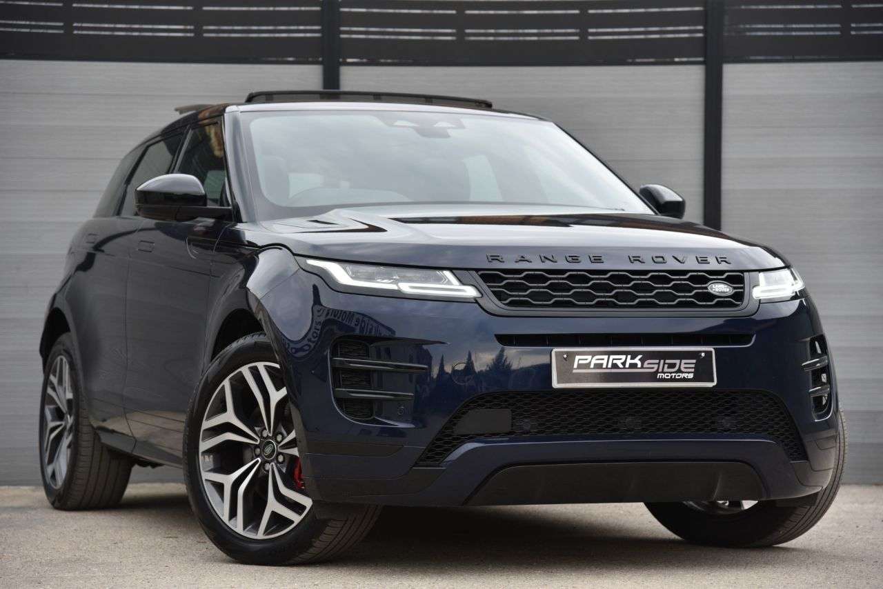 A 2023 LAND ROVER RANGE ROVER EVOQUE 1.5 P300e 12.2kWh Autobiography SUV 5dr Petrol Plug-in Hybrid Auto 4WD Euro A 2023 LAND ROVER RANGE ROVER EVOQUE 1.5 P300e 12.2kWh Autobiography SUV 5dr Petrol Plug-in Hybrid Auto 4WD Euro