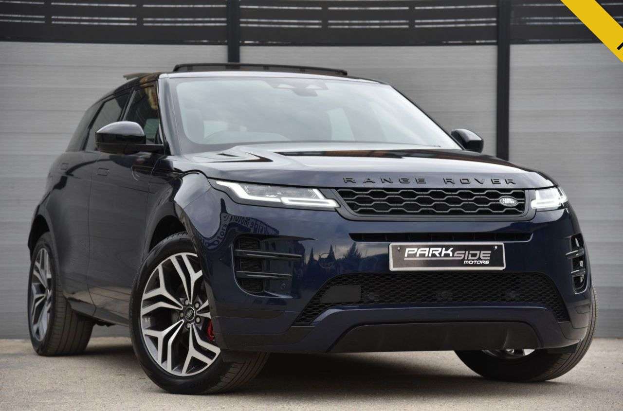 A 2023 LAND ROVER RANGE ROVER EVOQUE 1.5 P300e 12.2kWh Autobiography SUV 5dr Petrol Plug-in Hybrid Auto 4WD Euro A 2023 LAND ROVER RANGE ROVER EVOQUE 1.5 P300e 12.2kWh Autobiography SUV 5dr Petrol Plug-in Hybrid Auto 4WD Euro