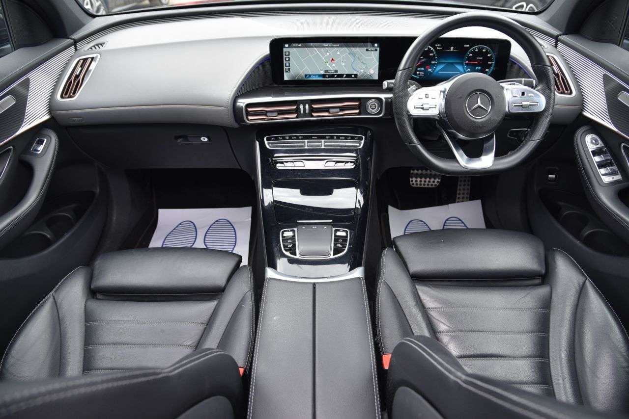 A 2022 MERCEDES-BENZ EQC EQC 400 80kWh AMG Line (Premium) SUV 5dr Electric Auto 4MATIC (408 ps) LEAT A 2022 MERCEDES-BENZ EQC EQC 400 80kWh AMG Line (Premium) SUV 5dr Electric Auto 4MATIC (408 ps) LEAT