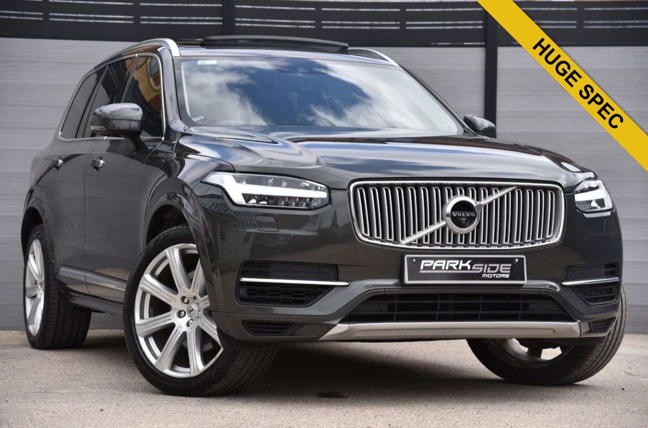 A 2017 VOLVO XC90 2.0h T8 Twin Engine 10.4kWh Inscription Pro SUV 5dr Petrol Plug-in Hybrid A A 2017 VOLVO XC90 2.0h T8 Twin Engine 10.4kWh Inscription Pro SUV 5dr Petrol Plug-in Hybrid A