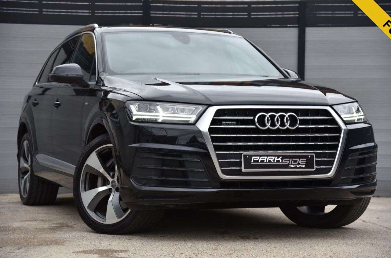 A 2016 AUDI Q7 3.0 TDI V6 S line SUV 5dr Diesel Tiptronic quattro Euro 6 (s/s) (272 ps) UL A 2016 AUDI Q7 3.0 TDI V6 S line SUV 5dr Diesel Tiptronic quattro Euro 6 (s/s) (272 ps) UL