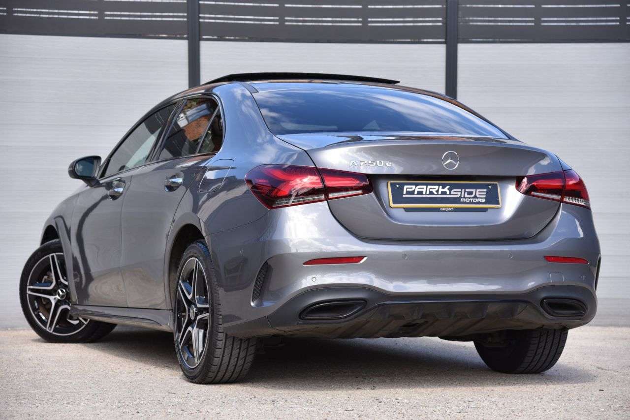 A 2022 MERCEDES-BENZ A-CLASS 1.3 A250e 15.6kWh AMG Line Edition (Premium Plus) Saloon 4dr Petrol Plug-in A 2022 MERCEDES-BENZ A-CLASS 1.3 A250e 15.6kWh AMG Line Edition (Premium Plus) Saloon 4dr Petrol Plug-in