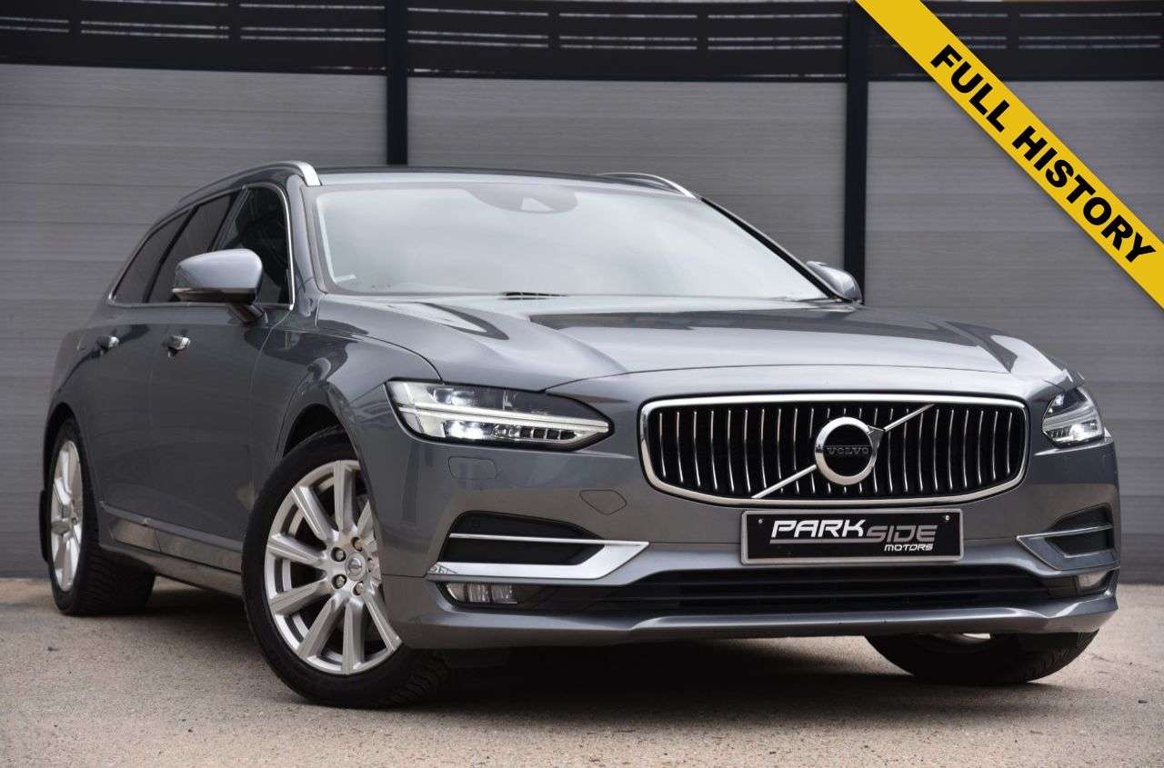 A 2017 VOLVO V90 2.0 D5 PowerPulse Inscription Estate 5dr Diesel Auto AWD Euro 6 (s/s) (235 A 2017 VOLVO V90 2.0 D5 PowerPulse Inscription Estate 5dr Diesel Auto AWD Euro 6 (s/s) (235