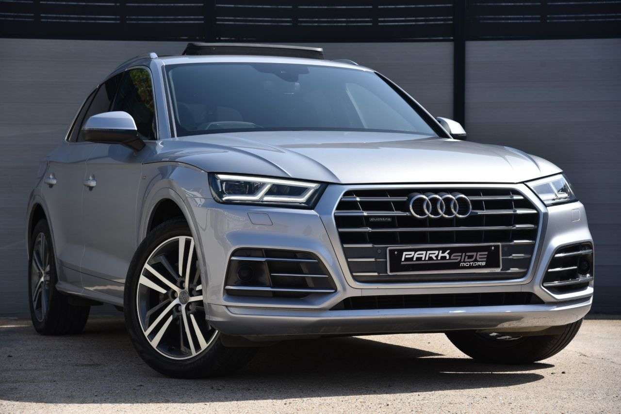 A 2017 AUDI Q5 2.0 TFSI S line SUV 5dr Petrol S Tronic quattro Euro 6 (s/s) (252 ps) SATNA A 2017 AUDI Q5 2.0 TFSI S line SUV 5dr Petrol S Tronic quattro Euro 6 (s/s) (252 ps) SATNA