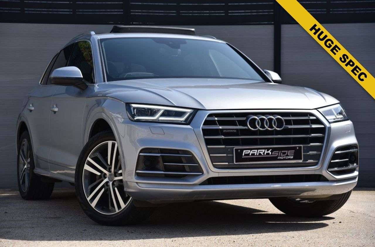 A 2017 AUDI Q5 2.0 TFSI S line SUV 5dr Petrol S Tronic quattro Euro 6 (s/s) (252 ps) SATNA A 2017 AUDI Q5 2.0 TFSI S line SUV 5dr Petrol S Tronic quattro Euro 6 (s/s) (252 ps) SATNA