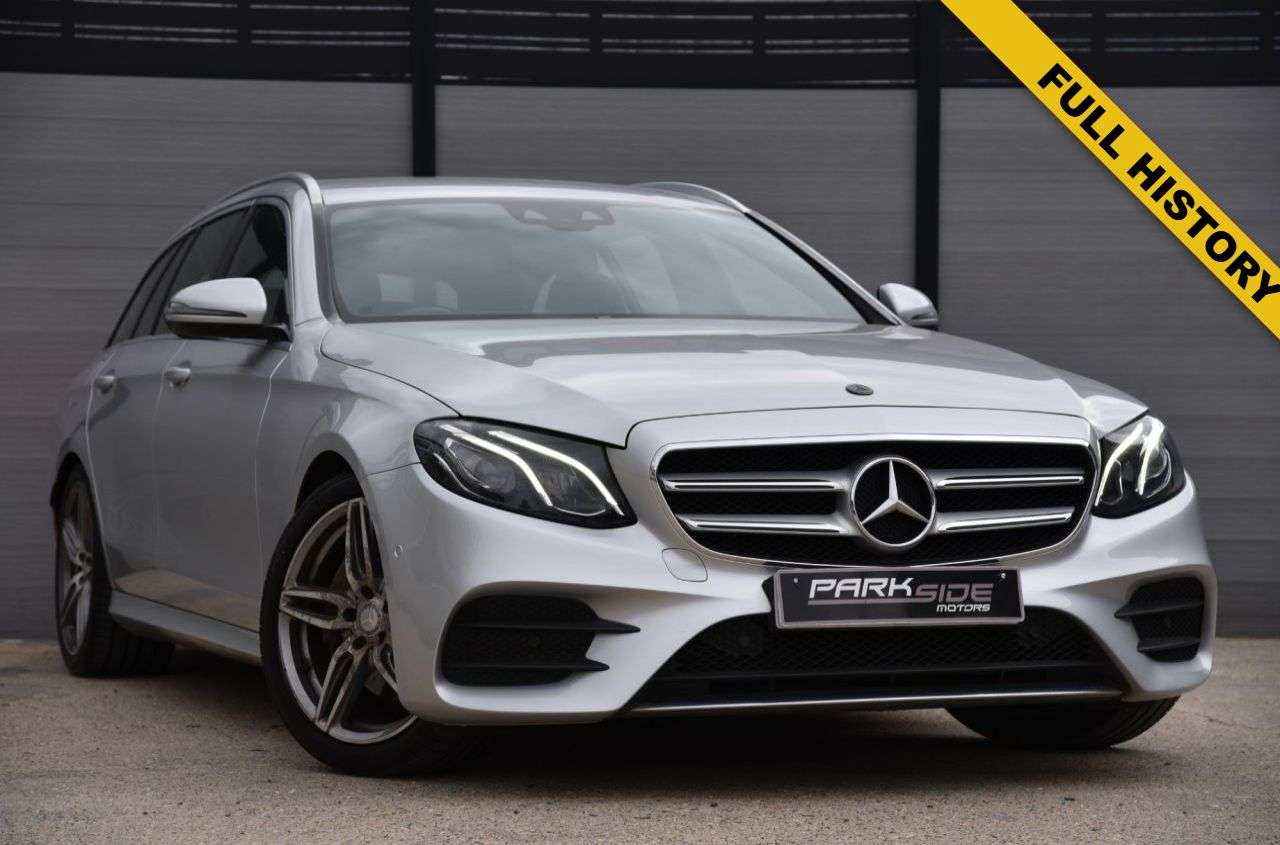 A 2017 MERCEDES-BENZ E CLASS 2.0 E220d AMG Line Estate 5dr Diesel G-Tronic+ Euro 6 (s/s) (194 ps) LEATHE A 2017 MERCEDES-BENZ E CLASS 2.0 E220d AMG Line Estate 5dr Diesel G-Tronic+ Euro 6 (s/s) (194 ps) LEATHE