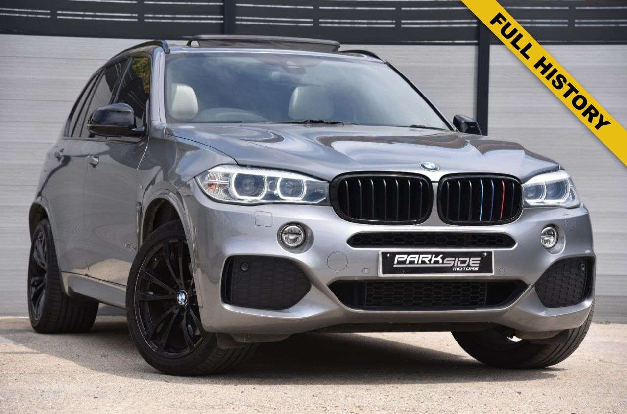 A 2015 BMW X5 3.0 40d M Sport SUV 5dr Diesel Auto xDrive Euro 6 (s/s) (313 ps) WHITE LEAT A 2015 BMW X5 3.0 40d M Sport SUV 5dr Diesel Auto xDrive Euro 6 (s/s) (313 ps) WHITE LEAT