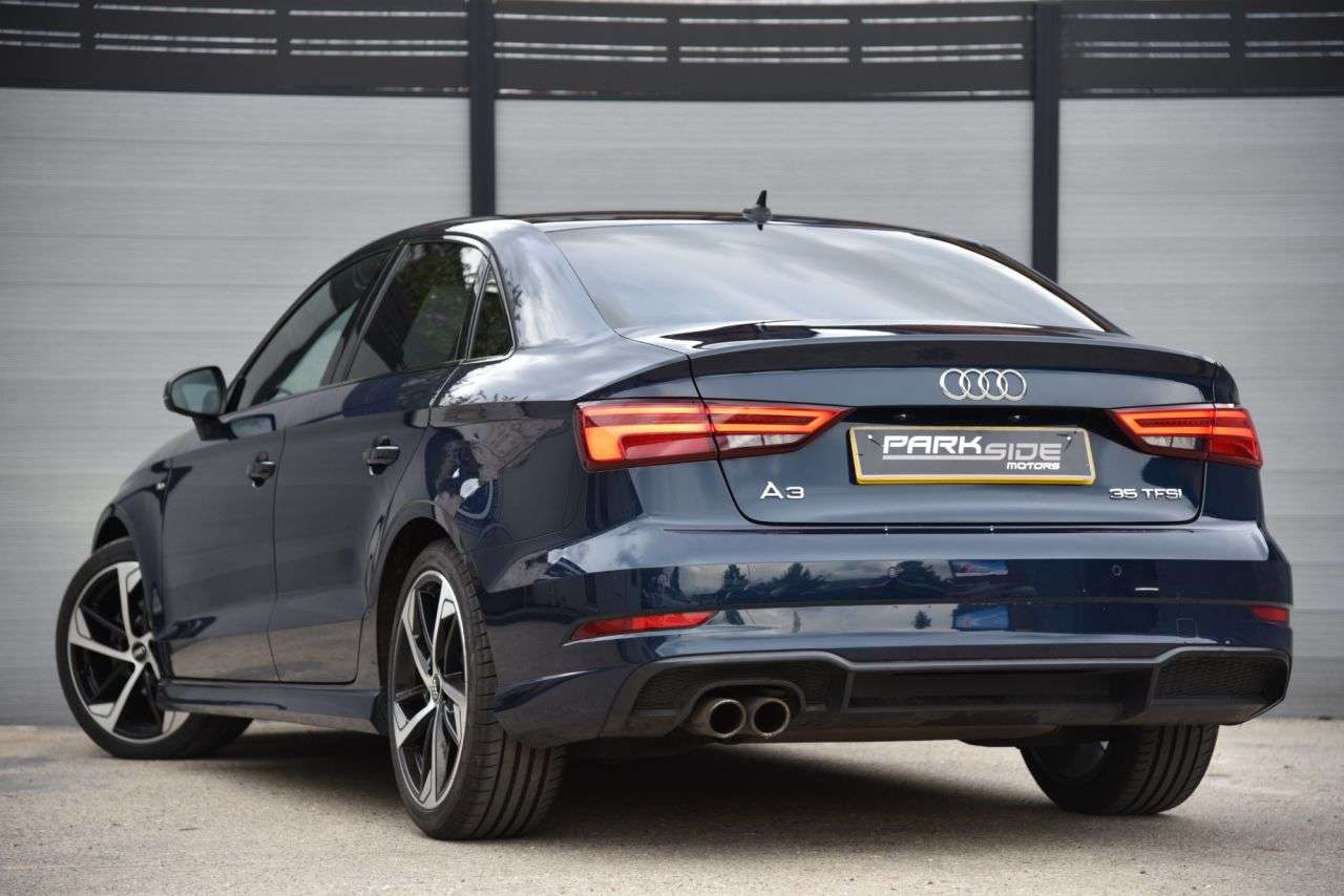 A 2019 AUDI A3 1.5 TFSI CoD 35 Black Edition Saloon 4dr Petrol S Tronic Euro 6 (s/s) (150 A 2019 AUDI A3 1.5 TFSI CoD 35 Black Edition Saloon 4dr Petrol S Tronic Euro 6 (s/s) (150
