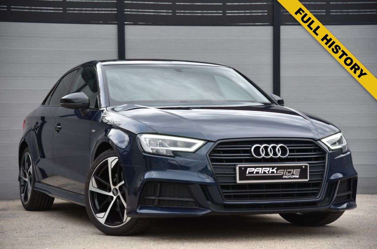 A 2019 AUDI A3 1.5 TFSI CoD 35 Black Edition Saloon 4dr Petrol S Tronic Euro 6 (s/s) (150 A 2019 AUDI A3 1.5 TFSI CoD 35 Black Edition Saloon 4dr Petrol S Tronic Euro 6 (s/s) (150
