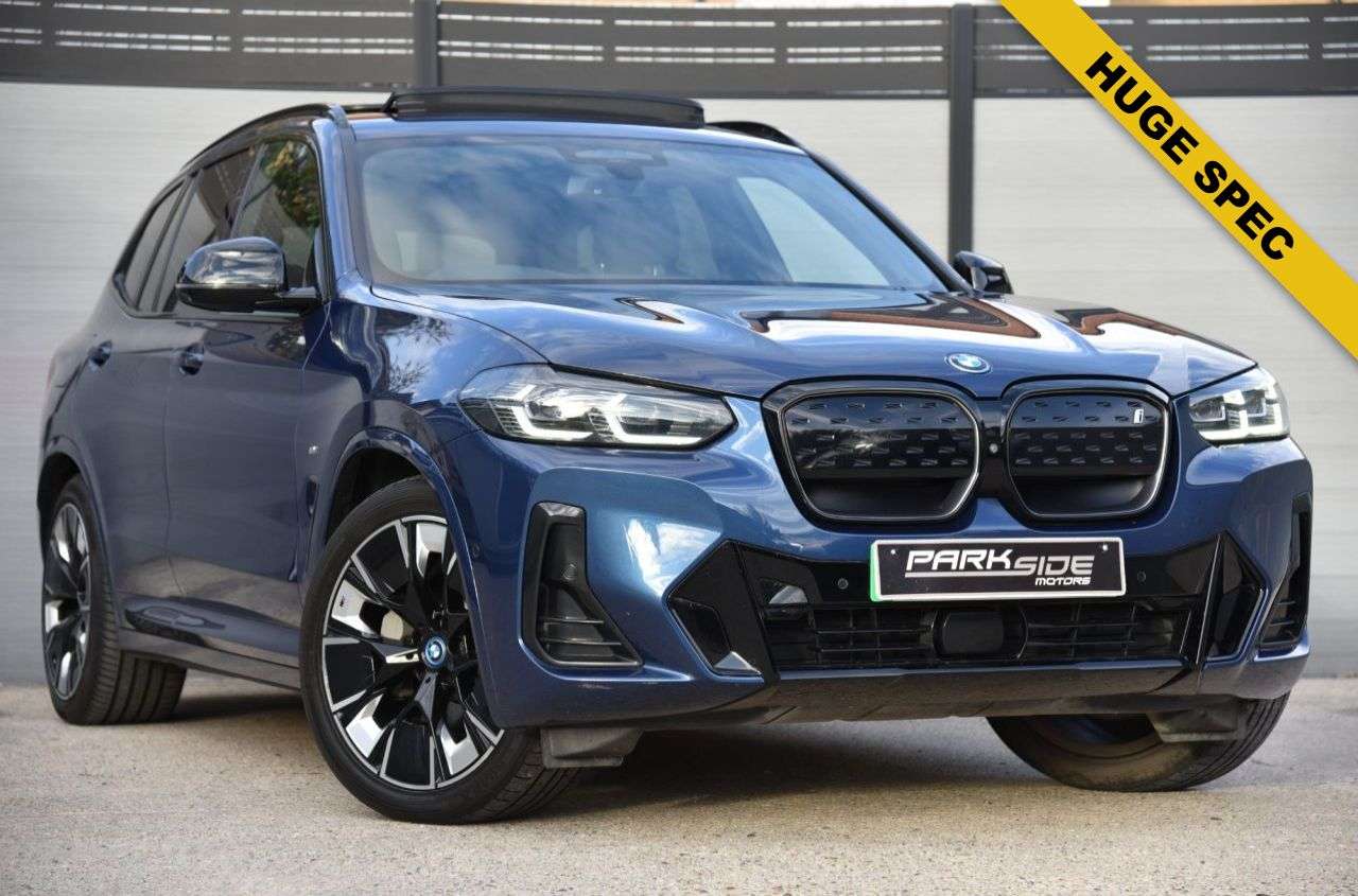 A 2022 BMW IX3 80kWh M Sport Pro SUV 5dr Electric Auto (286 ps) PRIVACY | 2 KEYS | 1 FORME A 2022 BMW IX3 80kWh M Sport Pro SUV 5dr Electric Auto (286 ps) PRIVACY | 2 KEYS | 1 FORME