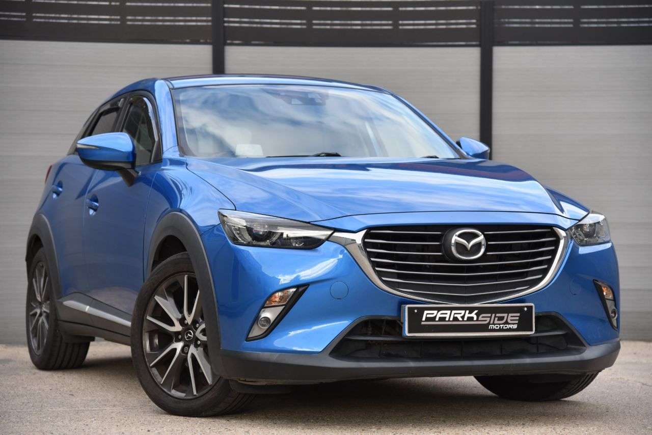 A 2017 MAZDA CX-3 1.5 SKYACTIV-D Sport Nav SUV 5dr Diesel Manual 4WD Euro 6 (s/s) (105 ps) LE A 2017 MAZDA CX-3 1.5 SKYACTIV-D Sport Nav SUV 5dr Diesel Manual 4WD Euro 6 (s/s) (105 ps) LE