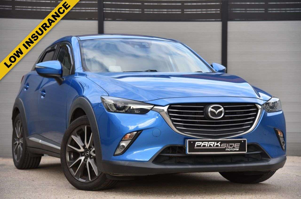 A 2017 MAZDA CX-3 1.5 SKYACTIV-D Sport Nav SUV 5dr Diesel Manual 4WD Euro 6 (s/s) (105 ps) LE A 2017 MAZDA CX-3 1.5 SKYACTIV-D Sport Nav SUV 5dr Diesel Manual 4WD Euro 6 (s/s) (105 ps) LE