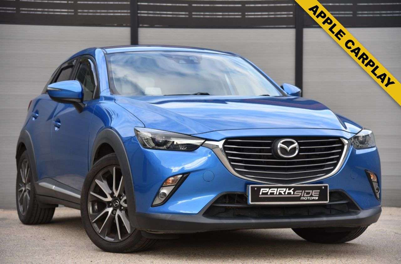 A 2017 MAZDA CX-3 1.5 SKYACTIV-D Sport Nav SUV 5dr Diesel Manual 4WD Euro 6 (s/s) (105 ps) LE A 2017 MAZDA CX-3 1.5 SKYACTIV-D Sport Nav SUV 5dr Diesel Manual 4WD Euro 6 (s/s) (105 ps) LE