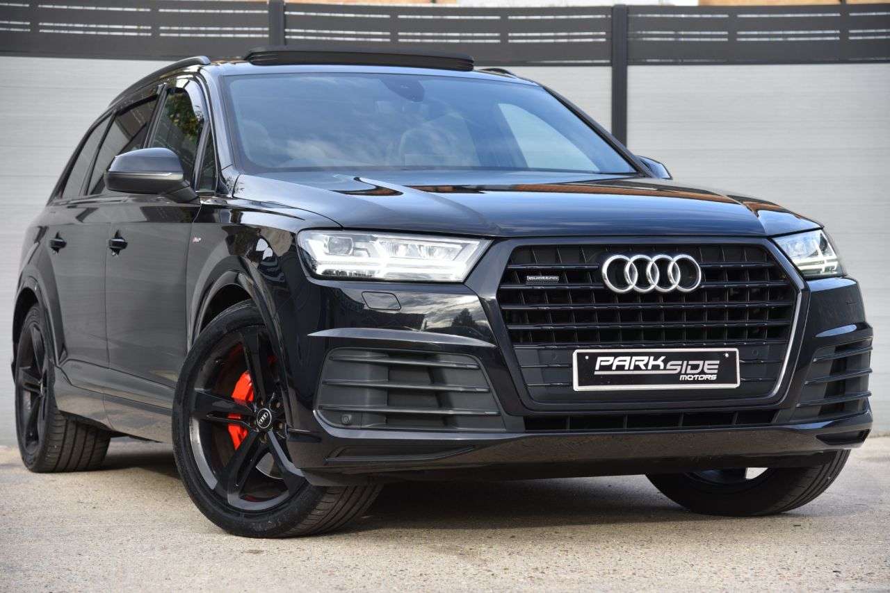 A 2018 AUDI Q7 3.0 TDI V6 Black Edition SUV 5dr Diesel Tiptronic quattro Euro 6 (s/s) (272 A 2018 AUDI Q7 3.0 TDI V6 Black Edition SUV 5dr Diesel Tiptronic quattro Euro 6 (s/s) (272