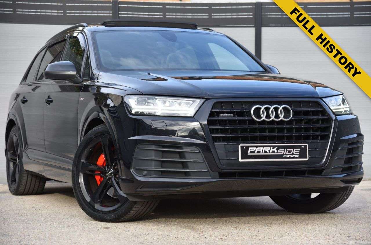 A 2018 AUDI Q7 3.0 TDI V6 Black Edition SUV 5dr Diesel Tiptronic quattro Euro 6 (s/s) (272 A 2018 AUDI Q7 3.0 TDI V6 Black Edition SUV 5dr Diesel Tiptronic quattro Euro 6 (s/s) (272