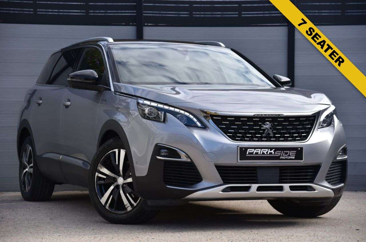 A 2019 PEUGEOT 5008 1.5 BlueHDi GT Line SUV 5dr Diesel EAT Euro 6 (s/s) (130 ps) LEATHER | PARK A 2019 PEUGEOT 5008 1.5 BlueHDi GT Line SUV 5dr Diesel EAT Euro 6 (s/s) (130 ps) LEATHER | PARK